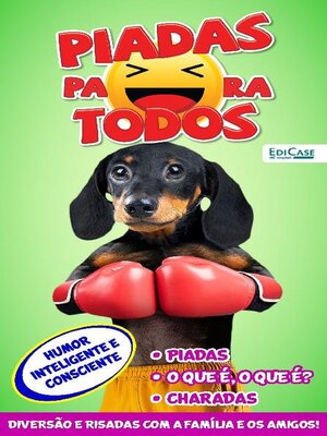 cover image of Piadas para todos